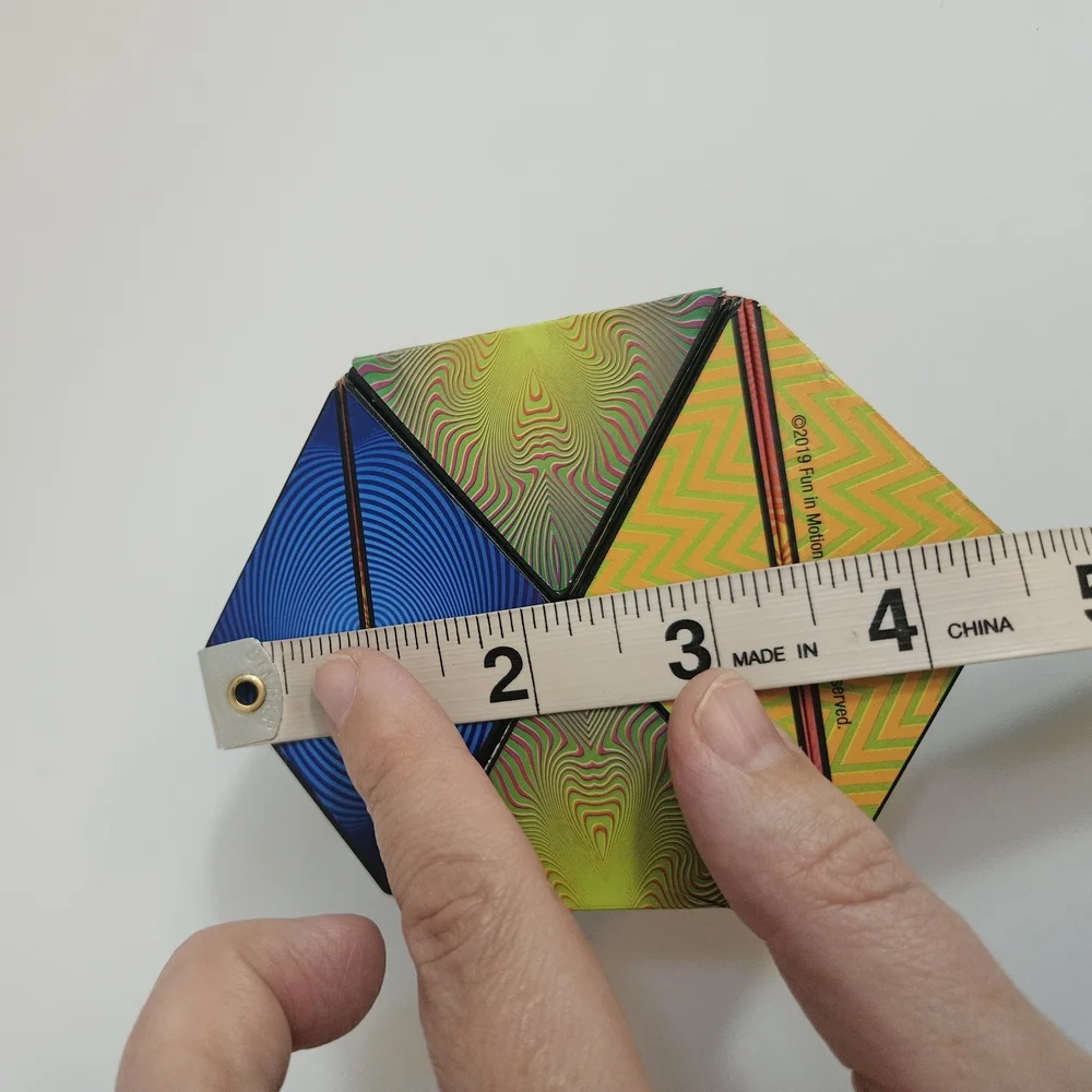 Fun In Motion Toys Cube Magnetic Mind Puzzle - Yellow & Blue 2019